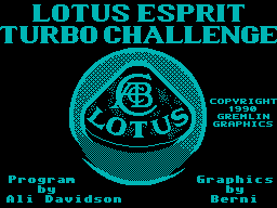 Lotus Esprit Turbo Challenge (1990)(Gremlin Graphics Software)